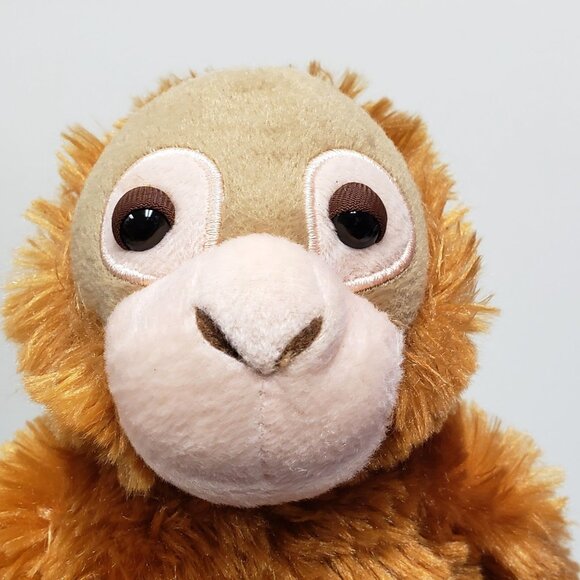 Wild Republic Orangutan Long Arms Legs Stuffed Animal Plush - Picture 9 of 9